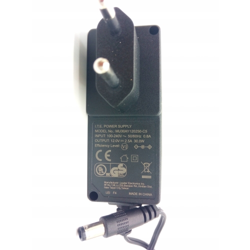 ZASILACZ oryginalny firma VECTRA model MU30AY120250-C5 12V 2,5 A