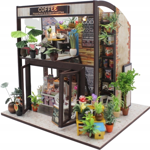 ZRÓB TO SAM MINIATURE POJAZD BISTRO DIY 3D LED 906