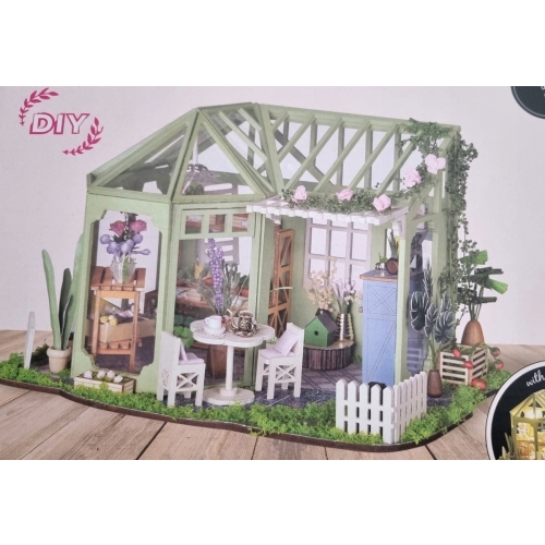 ZRÓB TO SAM MINIATURE POJAZD BISTRO DIY 3D LED 906