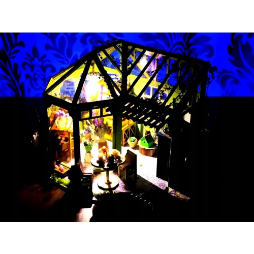 ZRÓB TO SAM MINIATURE POJAZD BISTRO DIY 3D LED 906
