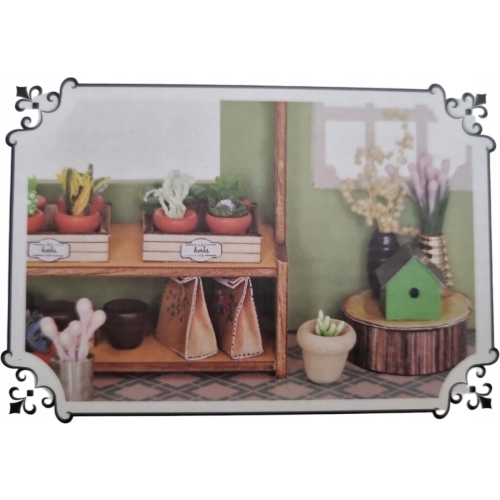 ZRÓB TO SAM MINIATURE POJAZD BISTRO DIY 3D LED 906