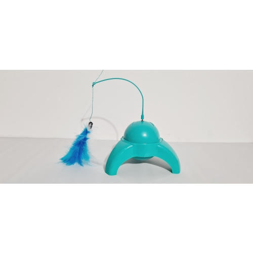 Zabawka dla kotów kota z piórkiem mięta CAT TOY