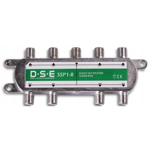 Rozgałęźnik DSE SSP 1-8 5-2400 MHz.