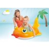 PONTON ŁÓDKA DMUCHANA ZŁOTA RYBKA DLA DZIECI 1.32 m x 94 cm INTEX 59380 3+