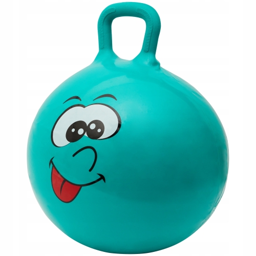 PIŁKA DO SKAKANIA SKACZĄCA Z UCHWYTEM 45 cm j ziel