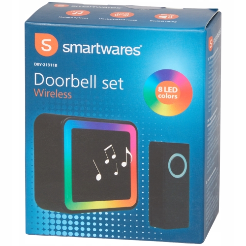 Dzwonek bezprzewodowy do drzwi zestaw Smartwares B