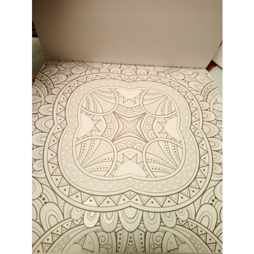 Antystresowa Kolorowanka Malowanka z brokatem 24 szt. MAGIC MANDALA GLITTER