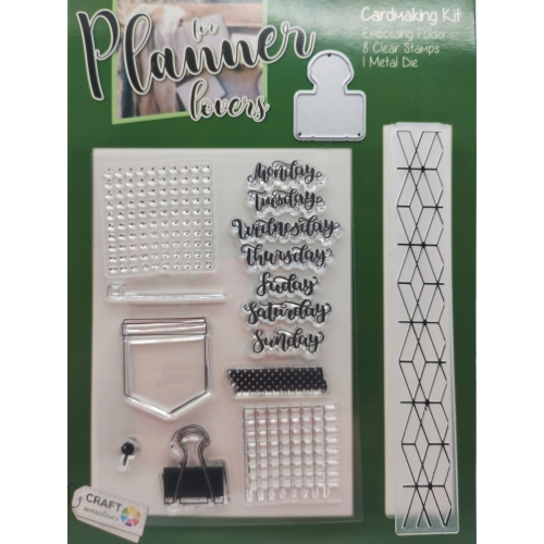 Stemple wykrojnik folder do embossingu FOR PLANNER