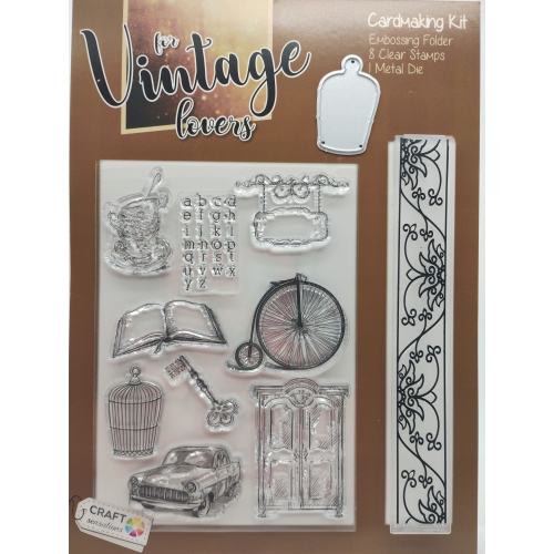 Stemple wykrojnik folder do embossingu VINTAGE 082