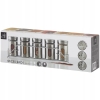 Stojak na przyprawy ze słoiczkami 5 x 80 ml BLACK