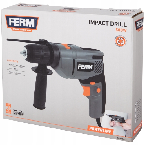 Szlifierka oscylacyjna wielofunkcyjna Ferm 250 W