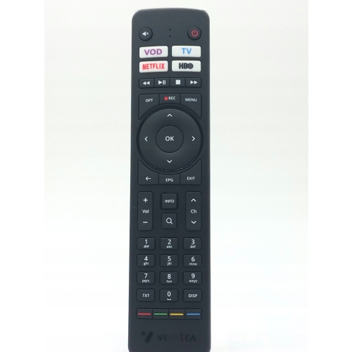 PILOT DO DEKODERA VECTRA ORYGINALNY 4K BLUETOOTH SMART NOWY BIAŁE GUZIKI