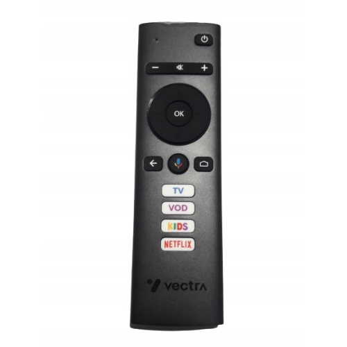 PILOT DO DEKODERA VECTRA ORYGINALNY 4K BLUETOOTH SMART NOWY BIAŁE GUZIKI