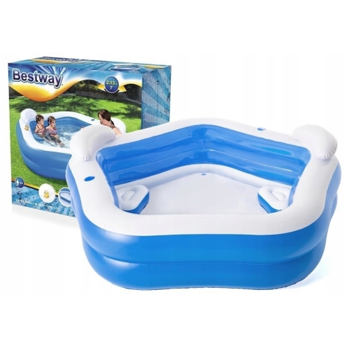 Bestway DMUCHANY BASEN 213 x 206 x 69cm 54153 XXL