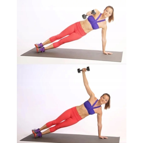 DUMBBELL Odważnik Ciężarek Hantla Hantel do ćwiczeń 3 KG niebieski Kaytan