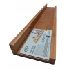 BAMBUSOWA DREWNIANA WISZĄCA PÓŁKA NA ZDJĘCIA dekoracyjna 57x10x3,5cm NAT