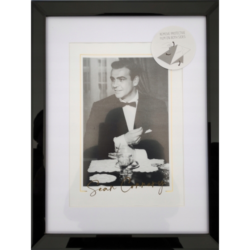 RAMKA NA KILKA ZDJĘĆ 33X48 CM GLAMOUR Dekoracja domu Home decor CZARNA MDF