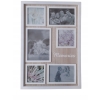 RAMKA NA ZDJĘCIA 33X48 CM GLAMOUR Dekoracja domu Home BIAŁA RAMKA MDF