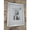 RAMKA NA ZDJĘCIA 33X48 CM GLAMOUR Dekoracja domu Home BIAŁA RAMKA MDF