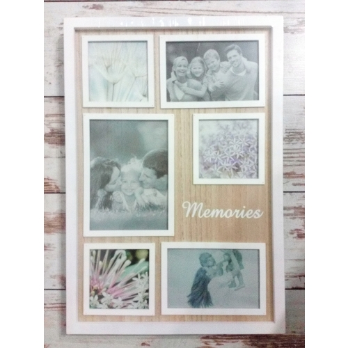 RAMKA NA ZDJĘCIA 33X48 CM GLAMOUR Dekoracja domu Home BIAŁA RAMKA MDF