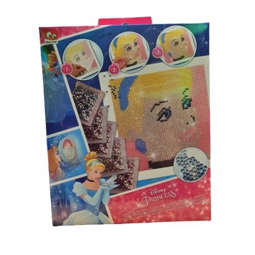 Mozaika wyszywanie Haft 3D DIAMENTAMI wzór PRINCESS KOPCIUSZEK Hobby