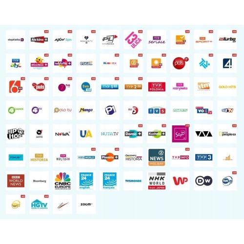 DEKODER USŁUGA CANAL+ PREPAID 12 M START + HBO TV CS