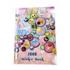 Naklejki EMOJI sticker w formie zeszytu A4 Aż 1000 naklejek! Durabo Prezent