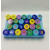 Zestaw stemple dla dzieci STAMP SET 26szt różo.