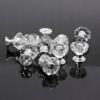 GAŁKA DO MEBLI DRZWI AKRYLOWA BRYLANT DIAMENT 4sztuki GLAMOUR Dekoracja 306