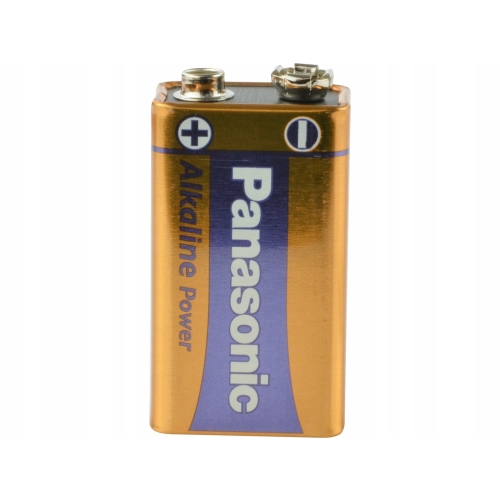 Bateria alkaliczna płaska 6LR61 6F22 9V Panasonic Wysokiej jakości ogniwa
