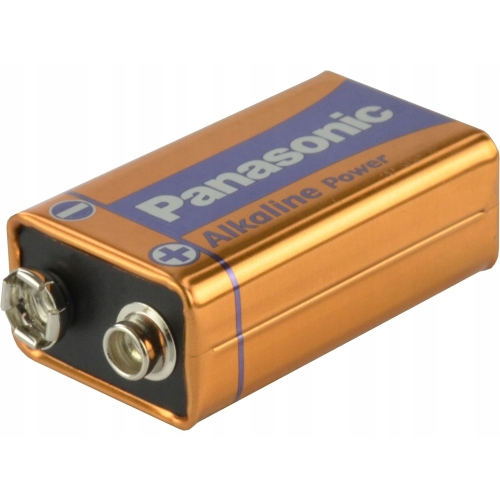 Bateria alkaliczna płaska 6LR61 6F22 9V Panasonic Wysokiej jakości ogniwa