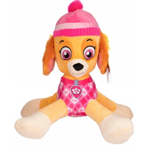 MASKOTKA PAW PATROl ZIMOWY SKYE DUŻA 50 CM NOWOŚĆ