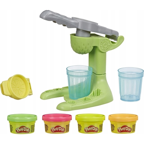 PLAY DOH ZESTAW ZABAWKA WYCISKARKA DO SOKU+4 MIX TUBKI DLA DZIECI E7437