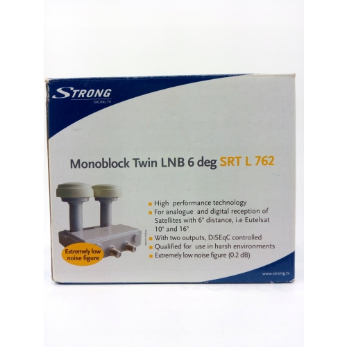 KONWERTER SATELITARNY MONOBLOCK TWIN LNB L762