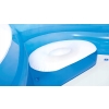 Basen OGRODOWY Z SIEDZENIAMI + GRATIS mini zabawka wiaderko 7cm 229x229x66