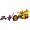 LEGO Ninjago Złoty smoczy motocykl Jaya 71768 MEGA