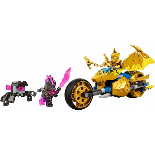 LEGO Ninjago Złoty smoczy motocykl Jaya 71768 MEGA