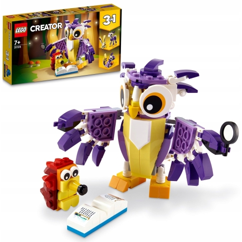 LEGO 31125 Creator Fantastyczne leśne stworzenia