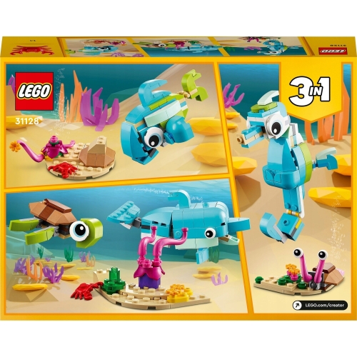 LEGO 31128 Creator Delfin i żółw super na prezent