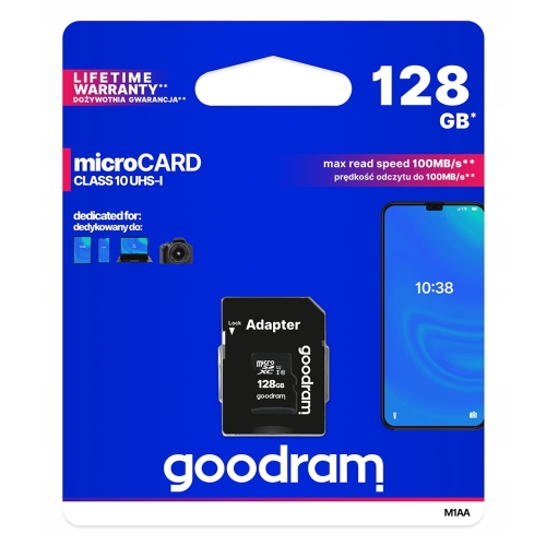 Karta pamięci SDXC Goodram M1AA-1280R12 128 GB
