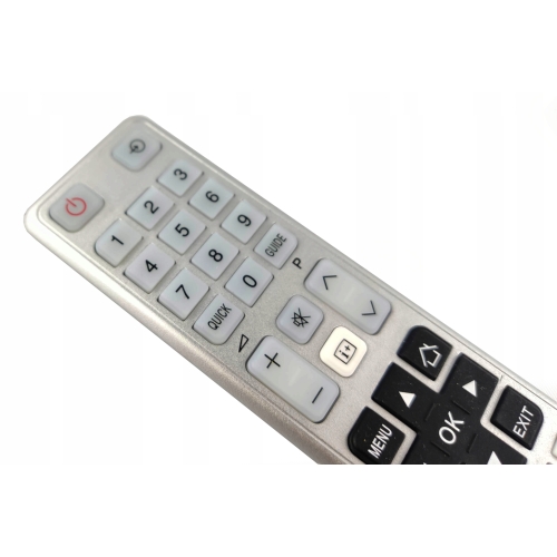 Pilot zamiennik TV LCD NETFLIX 3D TOSHIBA model CT-8035 CT-8054 srebrny