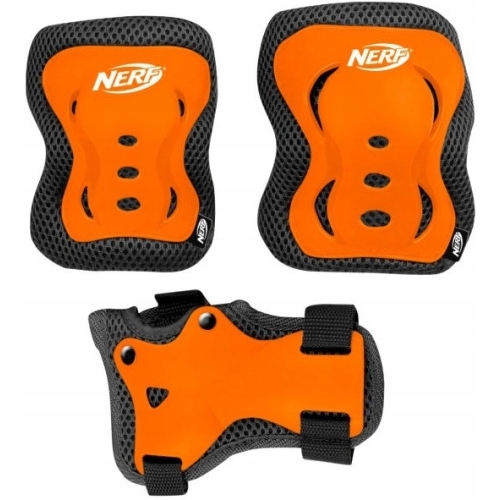 Ochraniacze kolana łokci nadgarstków Spokey Hasbro Nerf zestaw rozmiar S
