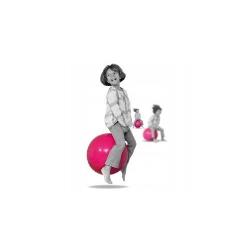 PIŁKA DO SKAKANIA SKACZĄCA Z UCHWYTEM 45 cm FIOLET
