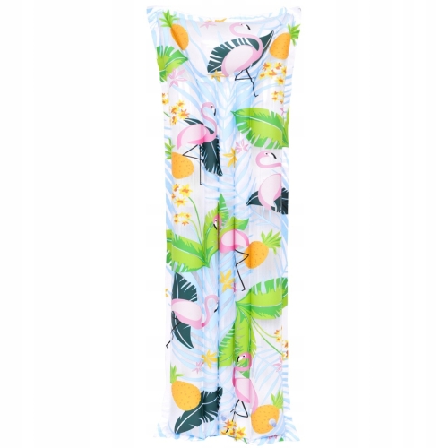 Dmuchany materac na plaże 183x69cm FLAMING LIŚĆ