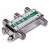 Splitter firma DSE Spliter anteny TVSAT 1/4 model SSP1-4 zakres 5-2400