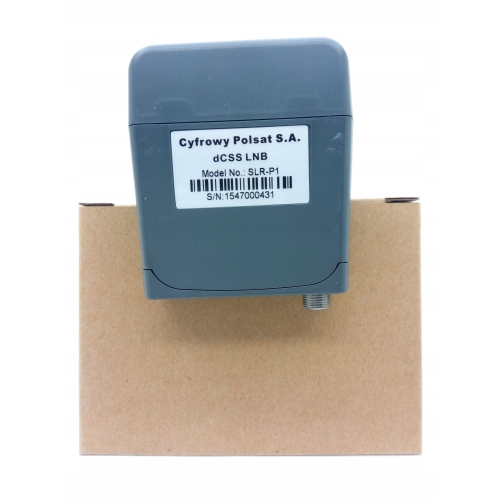 Konwerter LR-P1 TVSAT Unicable II DCSS dedykowany CYFROWY POLSAT BOX CANAL+