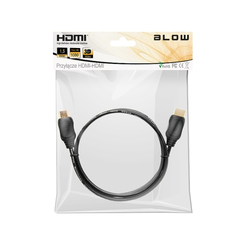 Kabel Blow 92-212 HDMI - HDMI 1,5 m super jakość