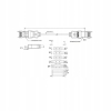 Kabel HDMI - HDMI 1,5 m LX HD17F SUPER JAKOŚĆ