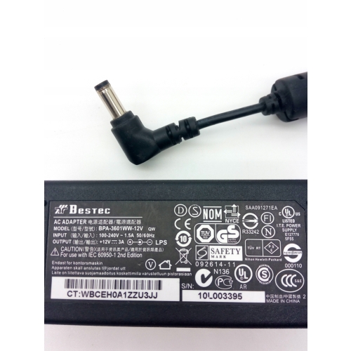 ZASILACZ BPA-36011WW-12V BESTEC 12V 3A UNIWERSALNY