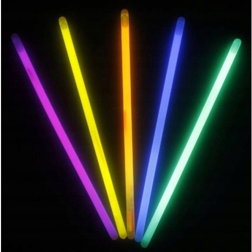 PATYCZKI FLUORESCENCYJNE ŚWIECĄCE BRANSOLETKI x 15